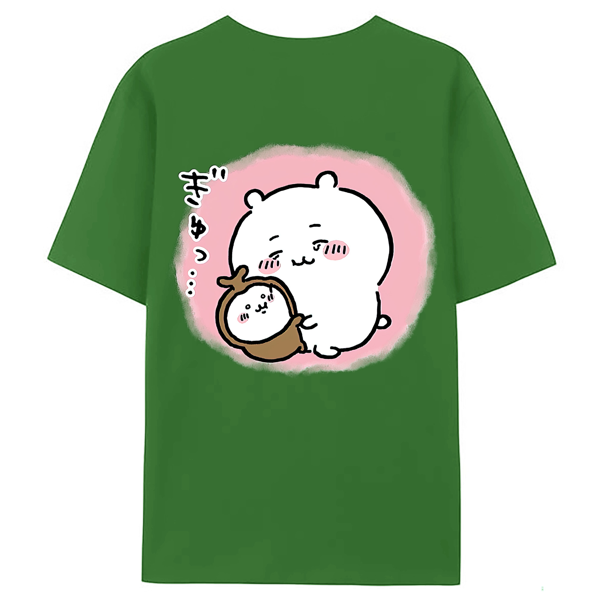 （画像用） ちいかわ ちいかわ Chii-kawa chiikawa レディース半袖Tシャツ(バックプリント)